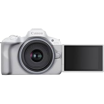 新品未使用 Canon EOS R50 ホワイト キヤノン 未使用品 ミラーレス一眼 Canon EOS R50 レンズキット